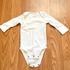 White onesies-3mos.